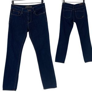 Express Dark Blue Skinny Jeans | Mid Rise | Size 4R